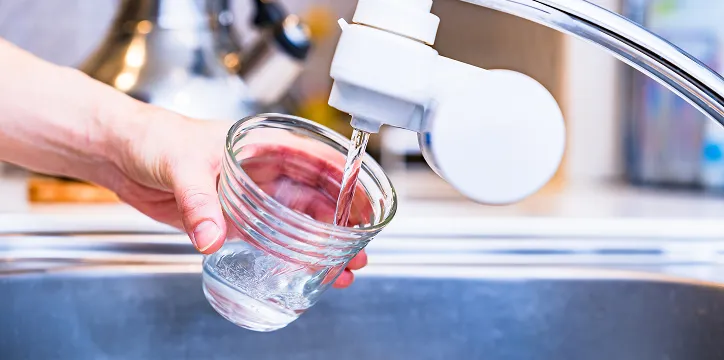 家事の質を高める「浄水器付キッチン」